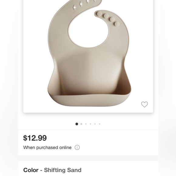 Mushi Silicone Bibs - Picture 2 of 5